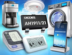 Diodes發表超低功率全極霍爾效應感測器