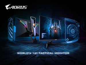技嘉科技推出战术型电竞萤幕AORUS AD27QD