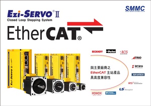 該款步進閉迴路伺服馬達控制系統Ezi-SERVO II EtherCAT，係採用EtherCAT的簡易、無需調整且超高兼容性產品