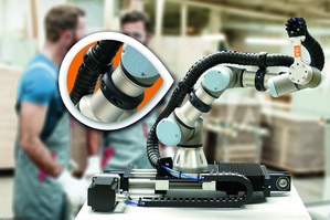 Igus新推出用於協作機器人上拖鏈的新安裝夾具