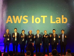 AWS宣布大中华区首座AWS IoT Lab物联网实验室将在台北开幕。