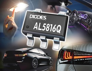 Diodes推出符合汽车规格的60V快速调线性LED控制器
