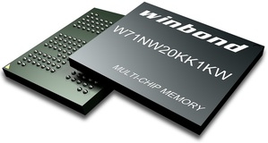 新型W71NW20KK1KW MCP所采用的非挥发性快闪记忆体与高速动态随机存取记忆体，为5G终端设备应用提供其所需成本和存储容量之最隹化组合