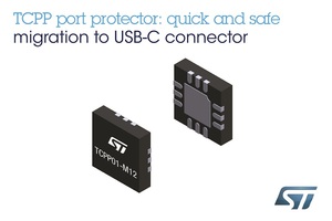 意法半导体USB Type-C连接埠保护IC全面防护，简化大众市场装置的连线升级