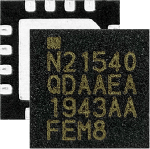 nRF21540 RF前端模組是一款針對該公司短距離無線產品組合所開發的「隨插即用」範圍延伸器(range extender)，它經過最佳化，可提高Nordic nRF52和nRF53系列高級多協定無線SoC的鏈路預算。