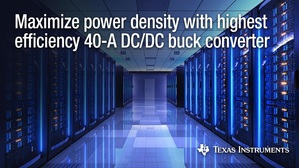 TI 疊接型 DC-DC 降壓轉換器大幅提升高電流FPGA和處理器電源的功率密度