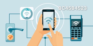 BC45B4523提供门禁锁、标签读写器、付款机等近场无线通讯应用最隹解决方案。