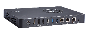 艾讯4K超薄数位电子看板播放器DSP600-211拥有4组HDMI 2.0显示介面