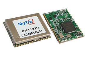 威航科技(SkyTraq Technology, Inc.)推出12mm x 16mm小尺寸、低功耗的多頻RTK模組PX1122R提供公分級衛星定位功能。