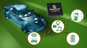 Microchip LAN8770是一款符合IEEE 802.3bw標準的100BASE-T1 PHY，採用5x5mm封裝，適用於空間受限的汽車應用