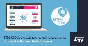 意法半导体为STM32Cube生态系统新增功能，提升软体开发效率