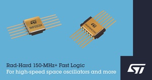 意法半導體推出150MHz+高速抗輻射邏輯元件，加速航太電子系統運算速度