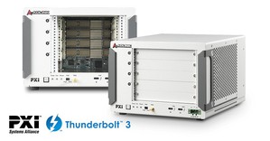 凌华科技推出为新款适合各种测试与量测应用的4槽Thunderbolt 3可携式PXI Express 机箱--PXES-2314T。