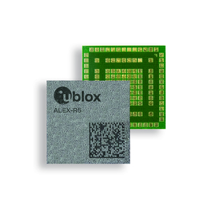 以SiP封装的u-blox安全UBX-R5 LTE-M/NB-IoT晶片组以及u-blox M8 GNSS晶片，适用於需要小巧尺寸的资产追踪、穿戴和医疗应用