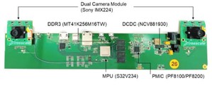 大联大世平推出基於NXP S32V234双目立体视觉解决方案的展示版图