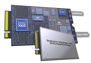全新Snapdragon X65和X62 5G M.2叁考设计为基础的随??即用型5G卡，将加速5G在PC、平板电脑、延展实境和路由器/CPE等产品类别的普及。