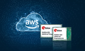 採用u-blox新推出的AWS IoT ExpressLink模組可安全迅速地連結至AWS雲端