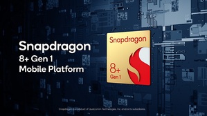 Snapdragon 8+ Gen 1行动平台