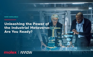 Molex莫仕将在新的研究报告和网路研讨会中，探讨工业元宇宙的潜力，加速下一代物联网基础设施