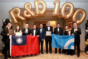 工研院今（17）日率团前往叁加「R&D 100 Awards全球百大科技研发奖」颁奖典礼暨晚宴。