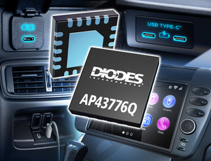 Diodes公司针对车内预装USB充电快速增加的各种机会，推出高度整合的双通道USB Type-C协定解码器