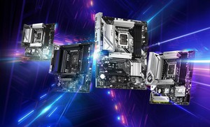 华擎科技Intel B760系列主机板新品, 搭载PCI-Express 5.0规格与 DDR5超频技术。