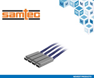 贸泽即日起供货Samtec Flyover QSFP缆线系统