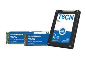 世迈科技全新RUGGED T6CN PCIe NVMe SSD固态硬碟系列，适用於国防、工业和电信应用。（source：世迈科技）