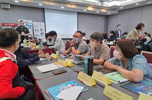 「净零/节能减碳方案ESCO媒合会」分成北中南三个场次举办，今（8）日展开第一场次（北部场）媒合。(摄影/陈复霞)