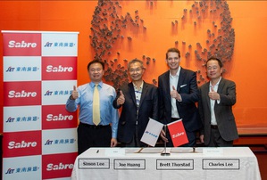 東南旅遊社與Sabre簽署戰略長期技術協定