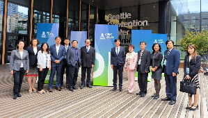 经济部技术处这次也叁与亚太经济合作（APEC）第22次科技、技术及创新政策夥伴（PPSTI）会议，带领台湾5个科技团队赴美。