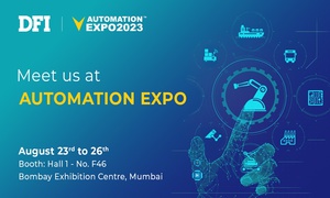 友通資訊今年首度參加「印度自動化工業展（Automation Expo 2023）」，即以智慧工廠為主軸，展出工廠自動化解決方案。