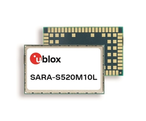 u-blox SARA-S520M10L是专为确保无缝连接所设计，即使在没有地面蜂巢式网路的环境中也能适用。