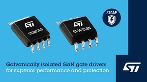 意法半導體GaN驅動器整合電流隔離功能，具有卓越安全性和可靠性