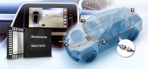 瑞薩推出Automotive HD Link（AHL）使低成本電纜和連接器能夠傳輸高畫質影像；可與瑞薩汽車安全系統中的其他產品搭配。