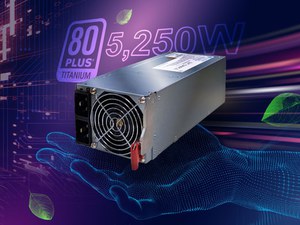 肯微科技推出最高輸出瓦數的PSU機型--5,250W高效率伺服器電源供應器CPR-5222-1M4。