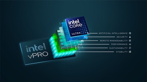 Intel Core Ultra透过新vPro平台将AI PC延伸至企业应用