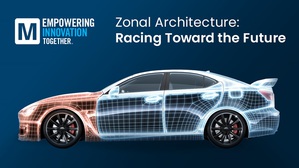 贸泽最新EIT系列软体探讨Zonal架构的优势及其为软体定义车辆提供的强化连线功能。