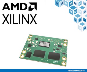 贸泽电子即日起供货AMD/Xilinx的Kria K24系统模组（SOM），适合用於工业、医疗和机器人应用。