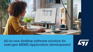 意法半导体一体化MEMS Studio桌面软体解决方案