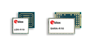 LEXI-R10系列為全球最小的 LTE Cat 1bis模組，包含一款支援全球連網功能的新產品。新SARA-R10 系列可提供從既有 2G/3G 設計輕鬆升級的途徑。