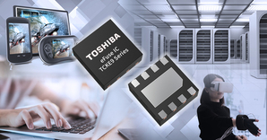 Toshiba推出由八款小型高压电子保险丝（eFuse IC）组成的TCKE9系列，支援多重电源线保护功能。