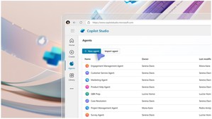 微軟全新agent功能以Copilot Studio 創建的自主agent功能，將於11月開放公開預覽。