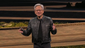 Nvidia創辦人暨執行長黃仁勳於Computex 2025大會演說（Nvidia提供）