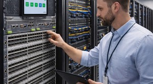 HPE在MWC 2026上發表涵蓋網路與運算領域的全新解決方案,加速服務供應商推動轉型進程。圖二為Juniper PTX12008 路由器。