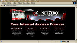 《图一 NetZero以免费上网带动广告商机》