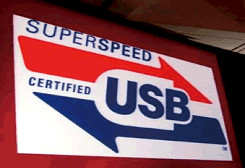 《圖一　SuperSpeed USB驗證商標示意圖》