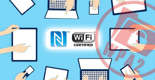 Figure II: Wi-Fi CERTIFIED Wi-Fi Protected Setup now offers users three easy setup methods - Personal Identification Number (PIN), Push-Button Configuration, and NFC.