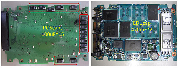 Figure III: Left is Drive E; Right is Drive F