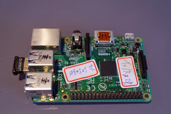 Figure 1 :   The Raspberry Pi is popular among makers